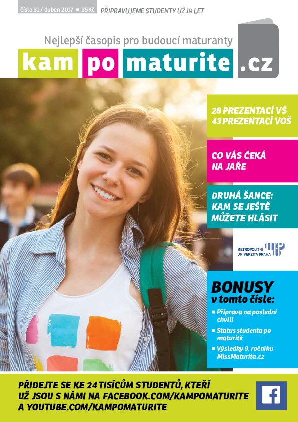 �asopis KamPoMaturit�.CZ 31 duben 2017 titulka