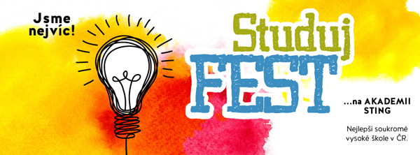 pr �l�nek akademie sting studuj fest! 6 2015 dlouh� banner