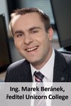�l�nky - Ing. Marek Ber�nek, �editel Unicorn College