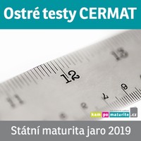 �l�nek Testy CERMAT maturitn� zkou�ka jaro 2019
