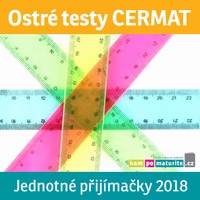 �l�nek jednotn� testy p�ij�ma�ky S� CERMAT jaro 2018