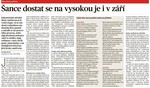 �l�nek �ance dostat se na vysokou je i v z��� MF Dnes 7/2022