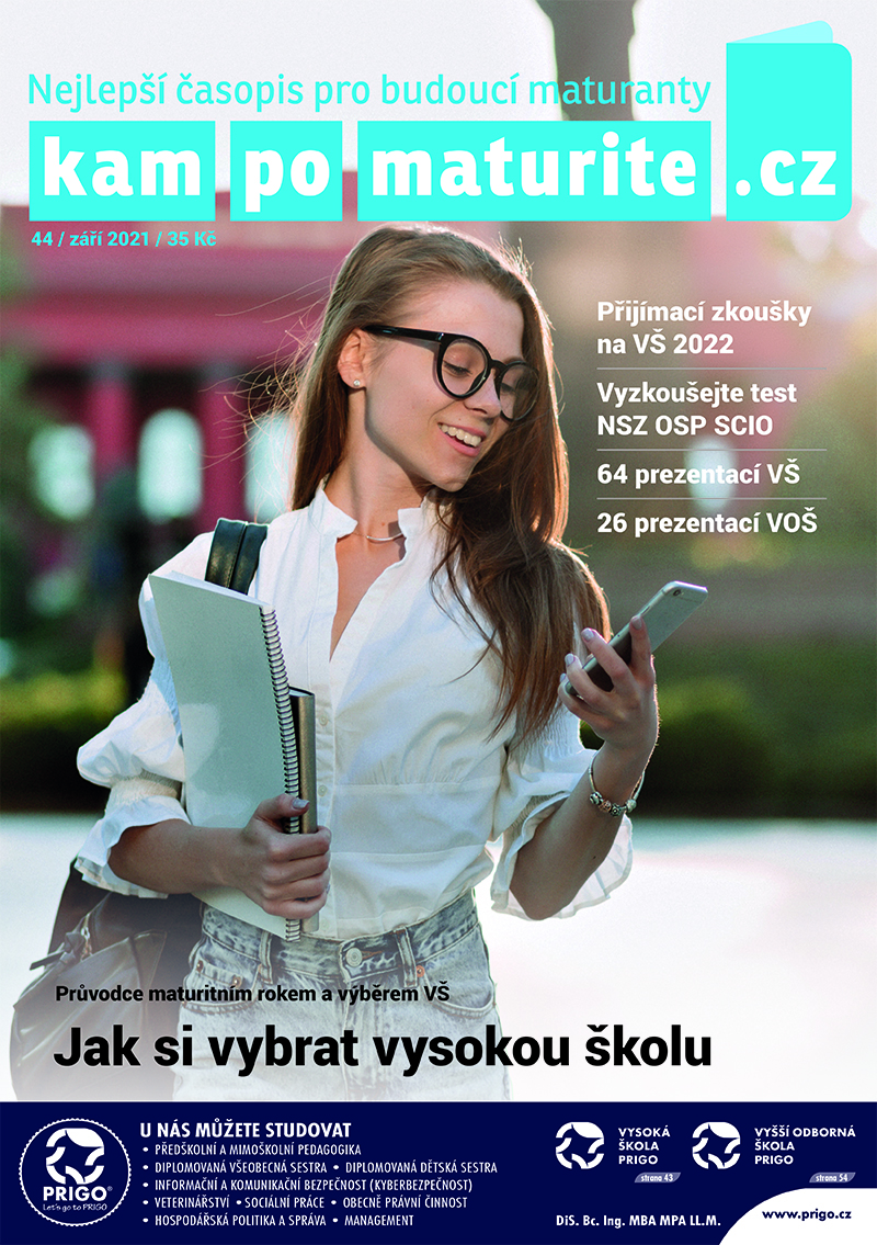 �asopis KamPoMaturit�.CZ 44 z��� 2021 titulka
